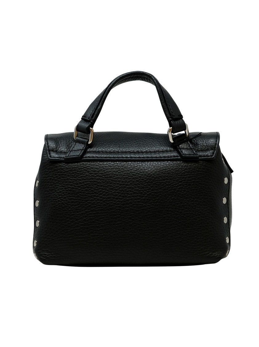 Zanellato Black Postina Daily Giorno Baby Handbag