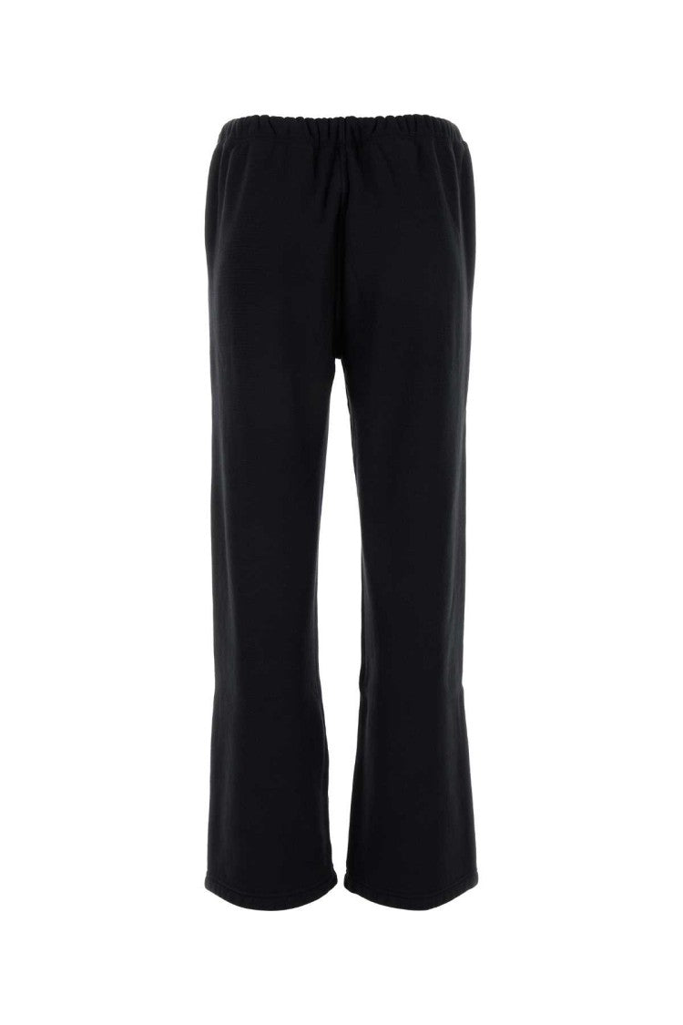 T By Alexander Wang Black Cotton Joggers