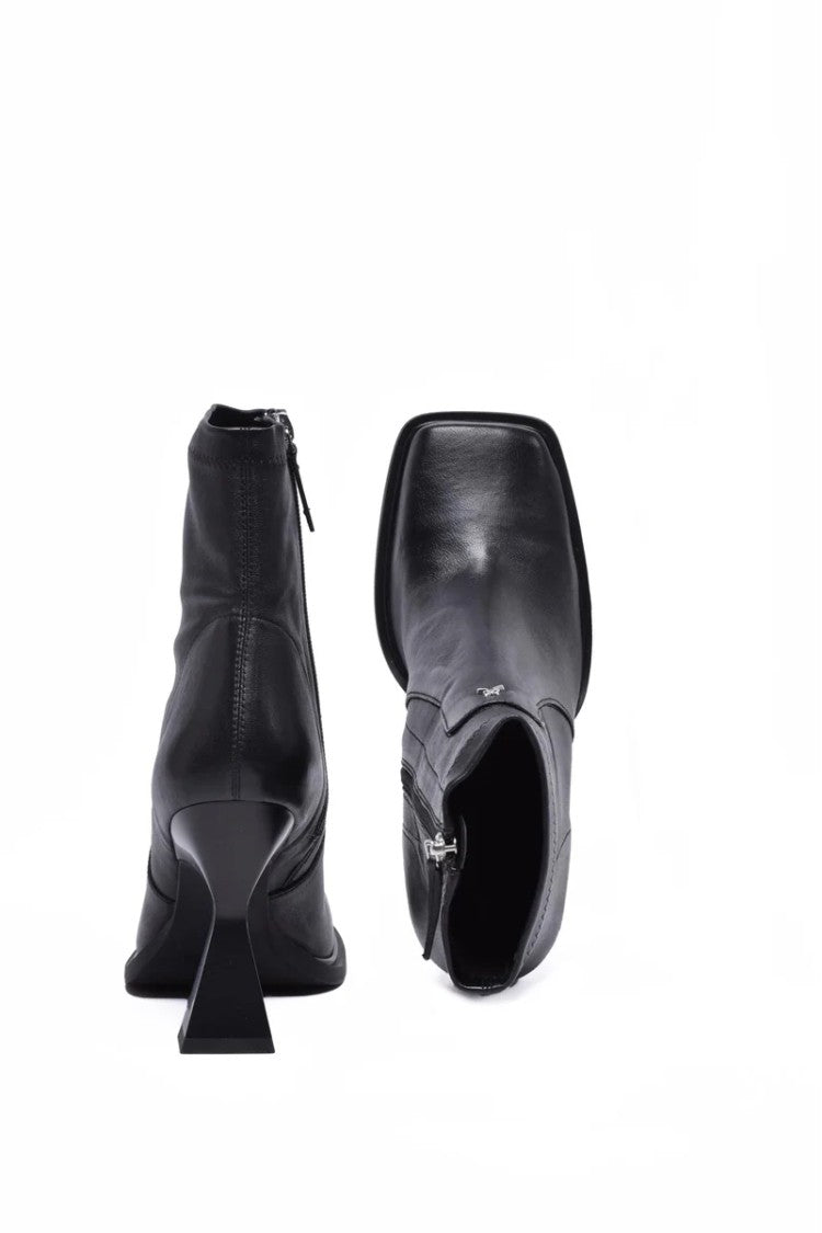 Patrizia Pepe Ankle Boot 10Cm Heel - Black