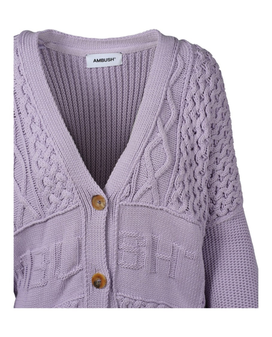 Ambush Patchwork Knitted Cardigan