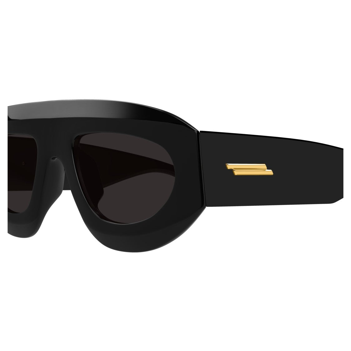 Bottega Veneta Bv1358s Bold Oversized Rectangular Sunglasses