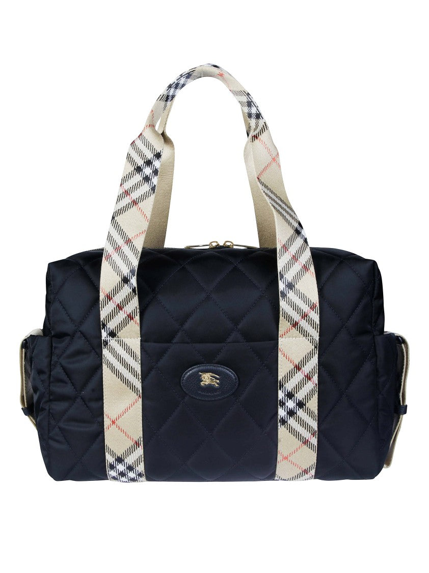 Burberry Md Belfast Dp Quilted Duffle Bag