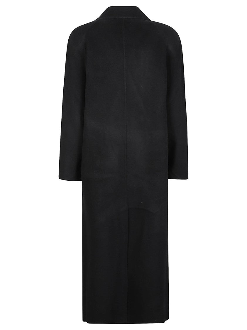 Loulou De Saison Irvin Double-Breasted Wool-Cashmere Long Coat