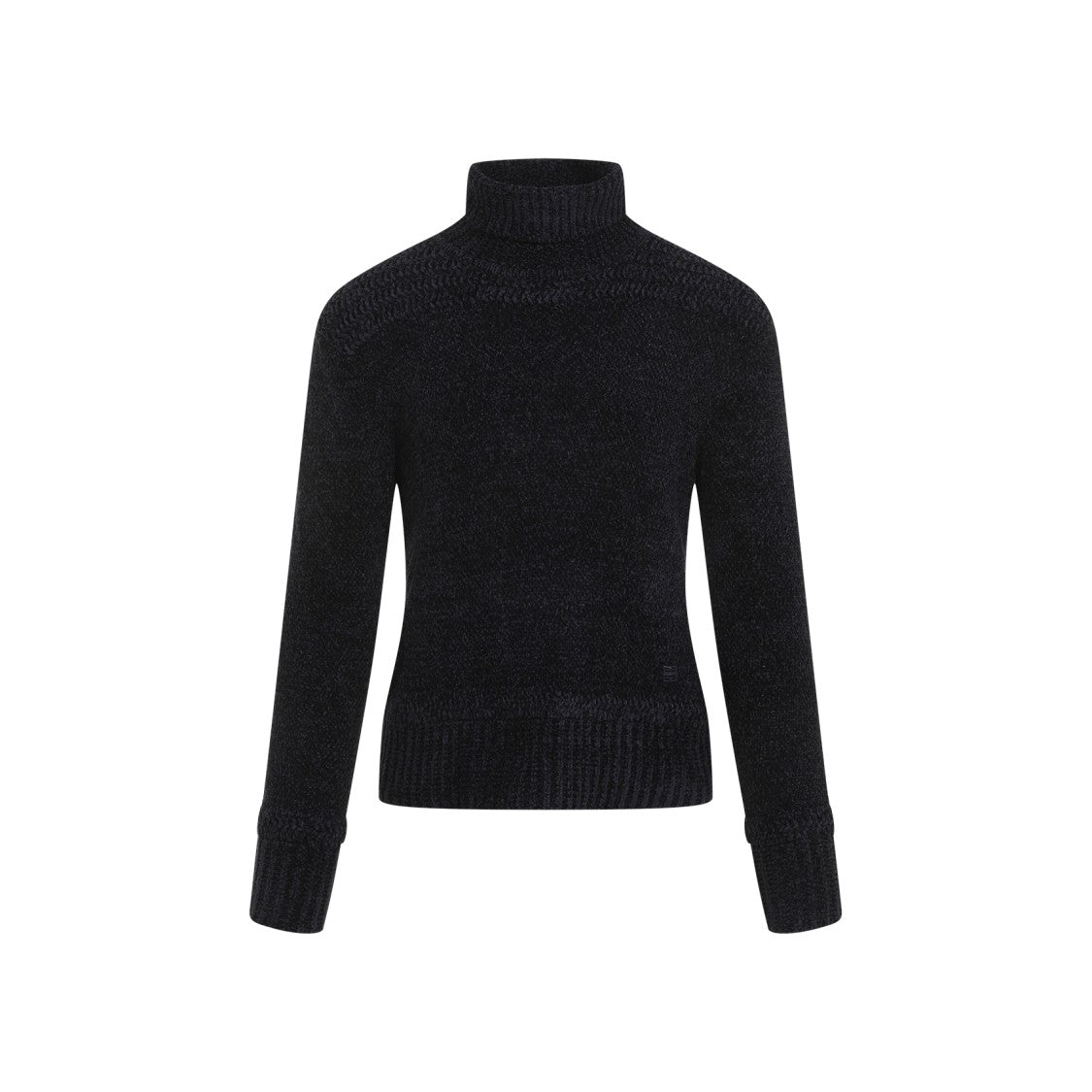 Givenchy High-Quality Knit Sweater With Mock Neck And Textured Finish