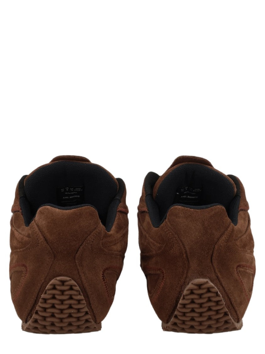 Axel Arigato Slow Runner Brown Suede Low-Top Sneakers