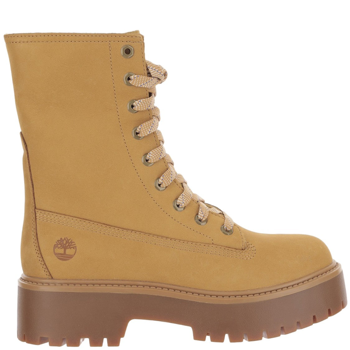 Timberland High Ankle Nubuck And Suede Boots