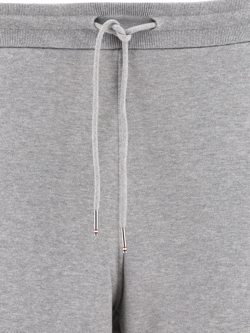 Thom Browne Grey Loopback Cotton Sweatpants