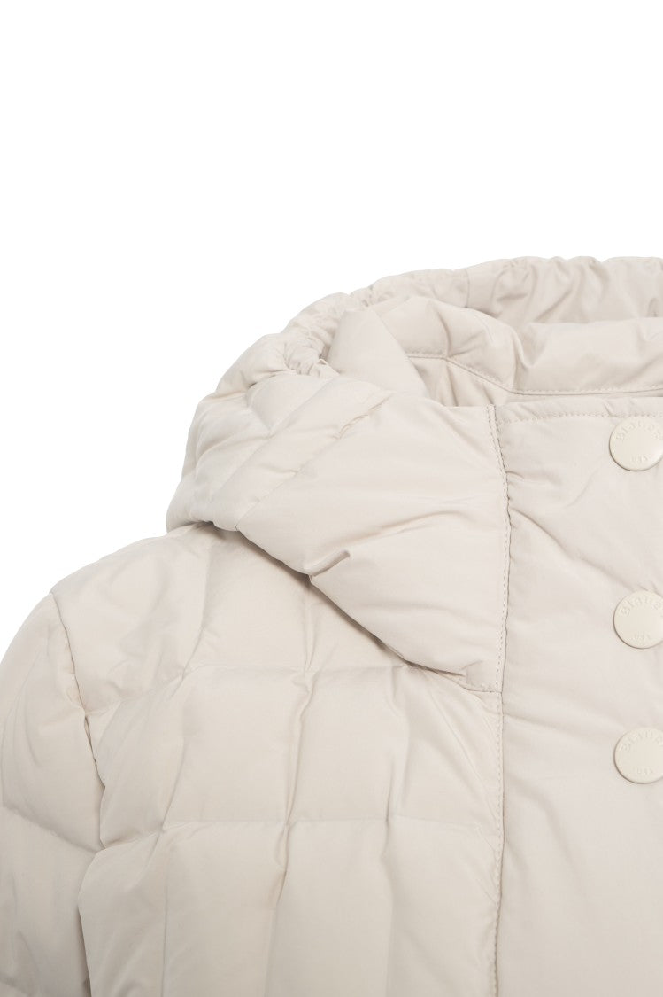 Blauer Long Quilted Down Jacket
