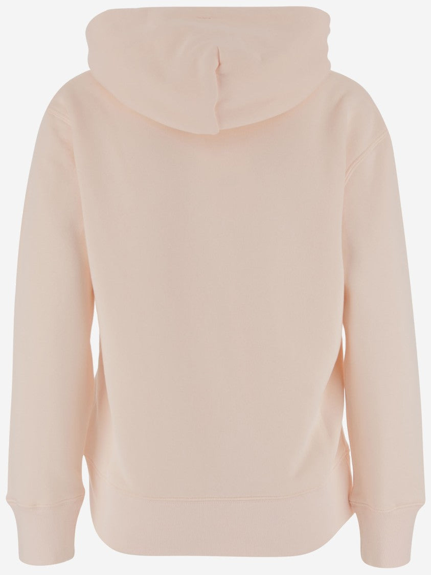 Autry Hooded Sweatshirt With Logo Embroidery And Elasticized Edges