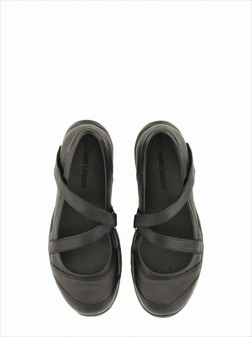 Our Legacy Black Sneakers With Vibram Sole