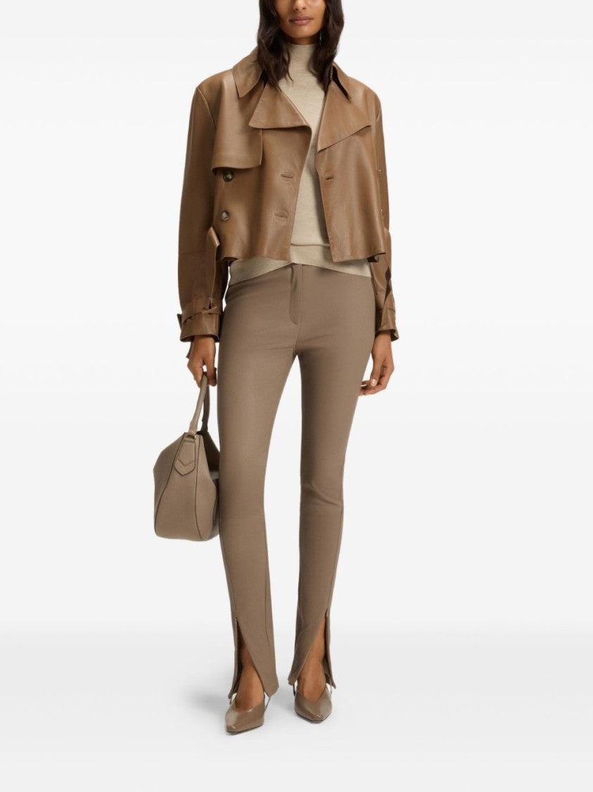 Boss Satela Leather Jacket