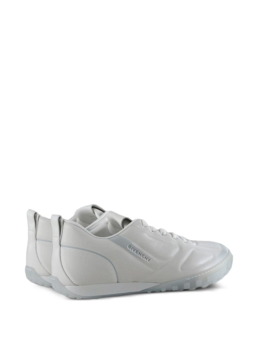 Givenchy Minimalist Lace-Up Translucent Rubber Sole Sneakers