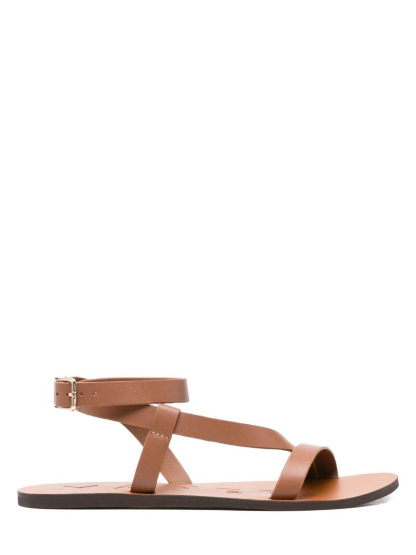 Manebi Cayon Minimalist Ankle Strap Sandals