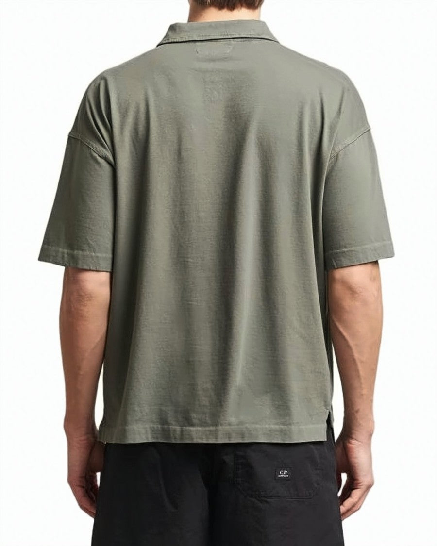 C.P. Company Relaxed Fit Short-Sleeved Polo Shirt