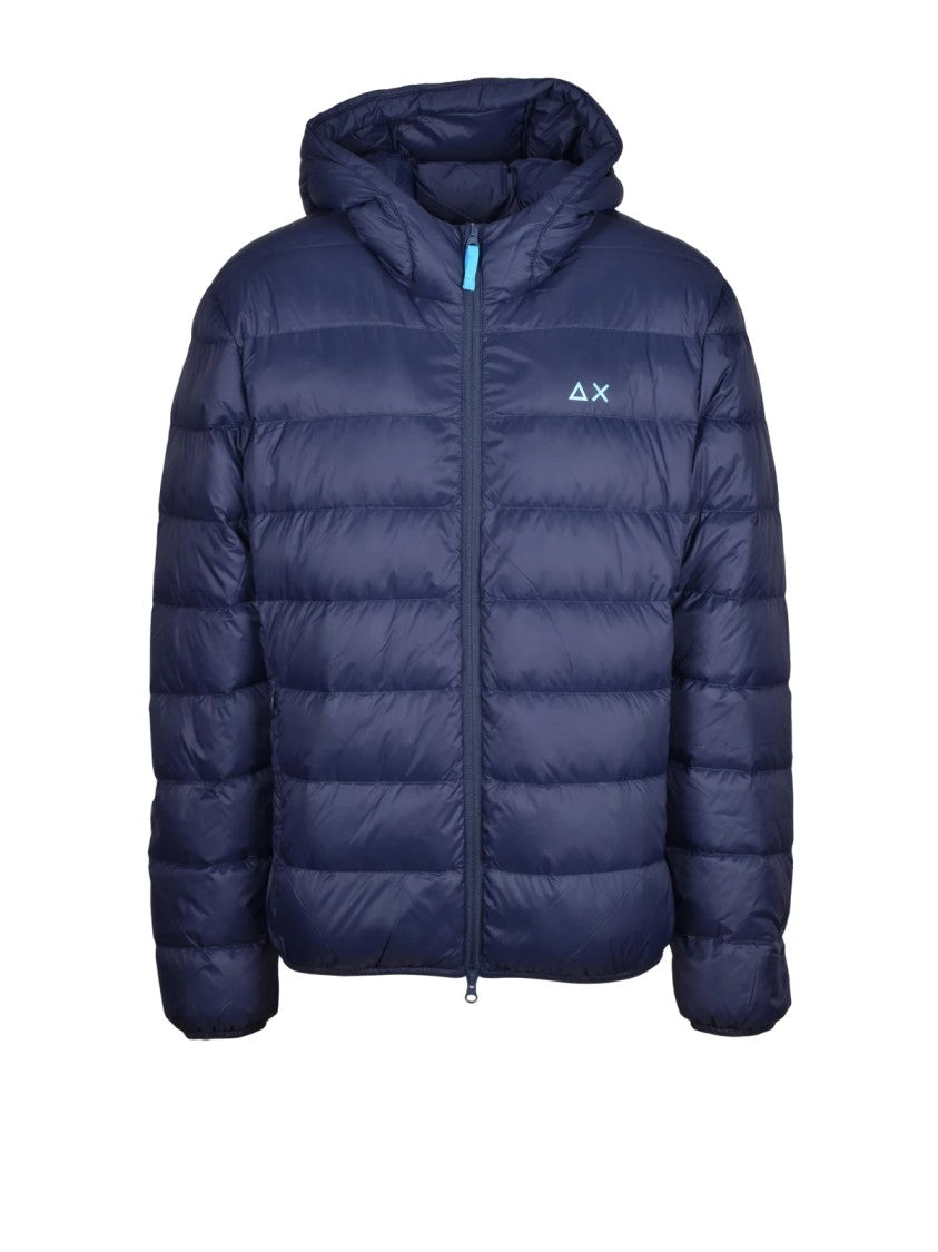 Sun68 Multicolor Polyamide Men's Centogrammi Down Jacket