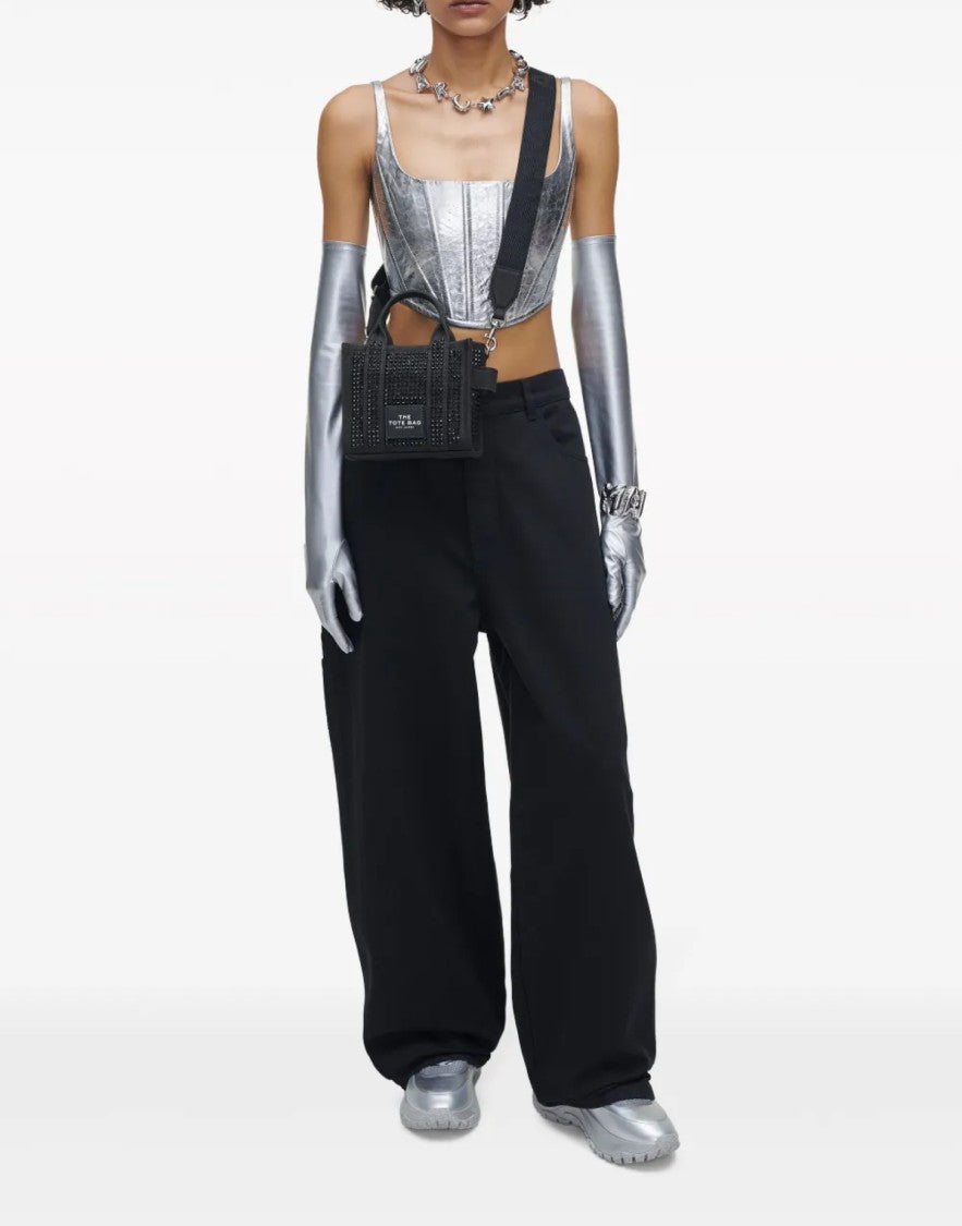 Marc Jacobs The Crystal Canvas Crossbody Tote Bag