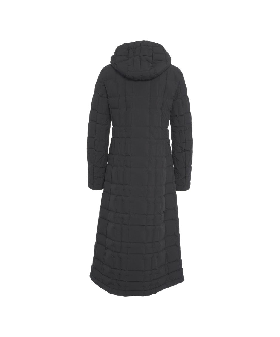 Blauer Long Quilted Down Jacket