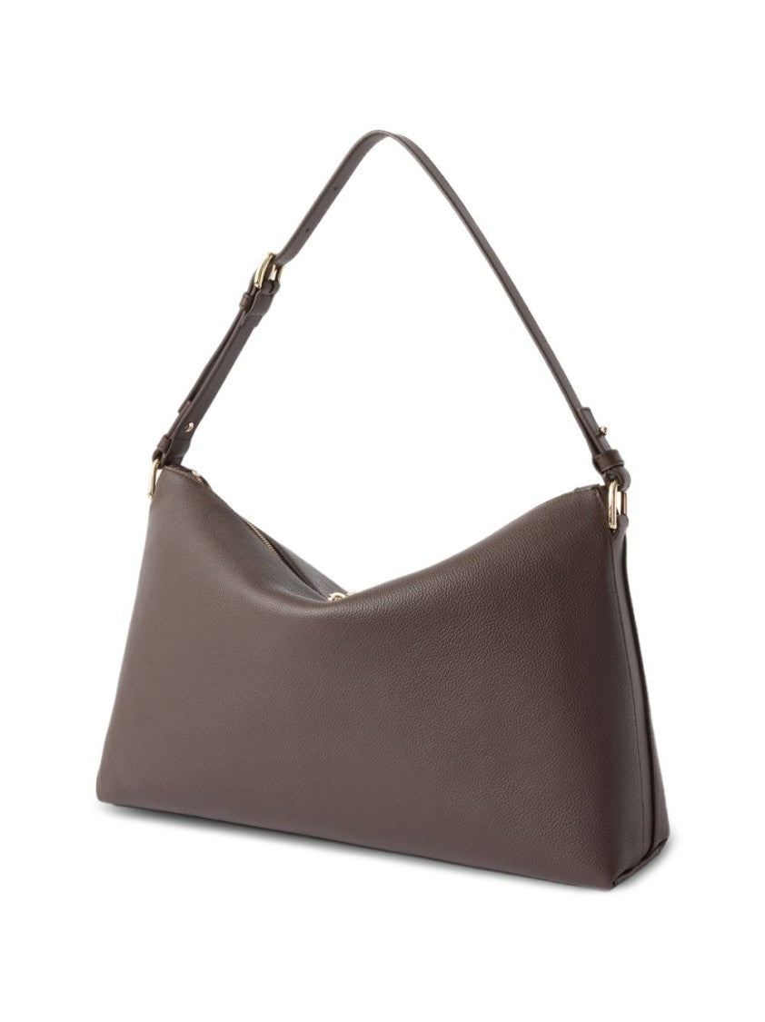 Furla Textured Leather Gold Hardware Bag