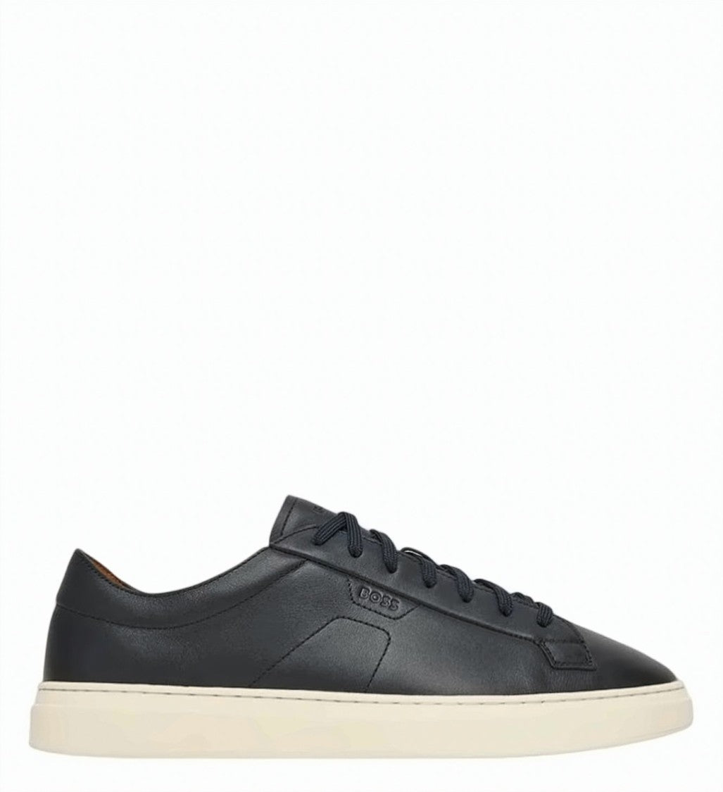 Boss Kieran Blue Lace Up Sneakers