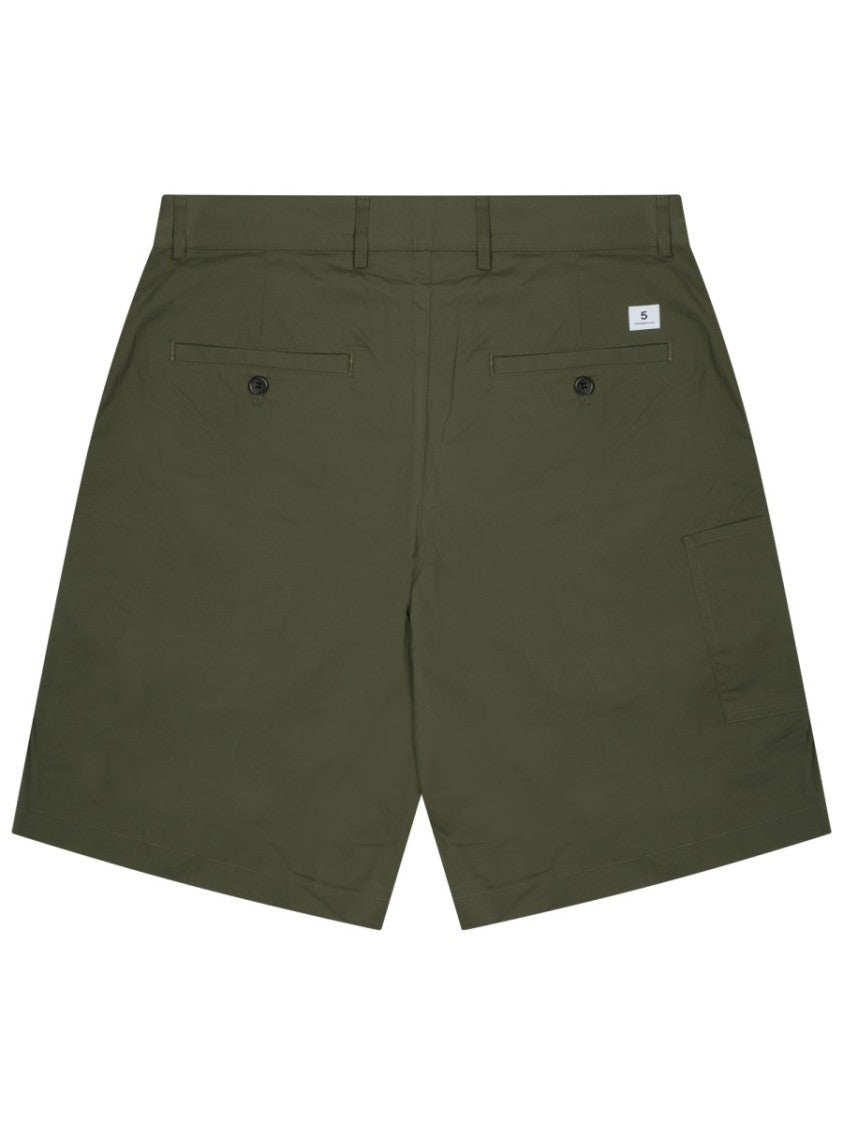Department 5 Patrick Cotton Blend Flat Front Shorts
