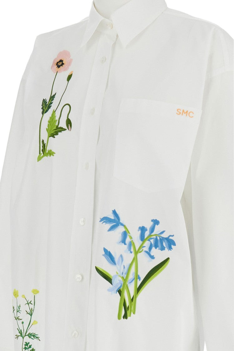 Stella Mccartney Shirt With Floral Embroidery