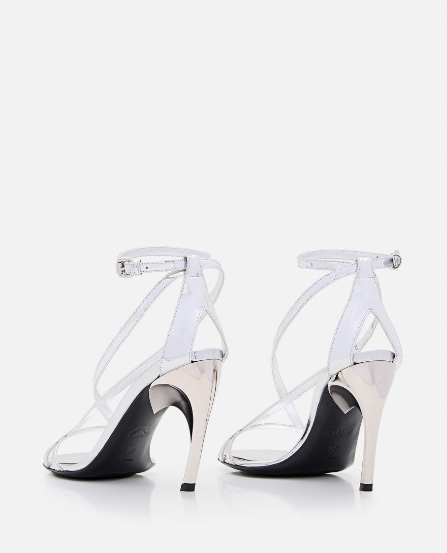 Alexander Mcqueen Sandal W/Metal Heel