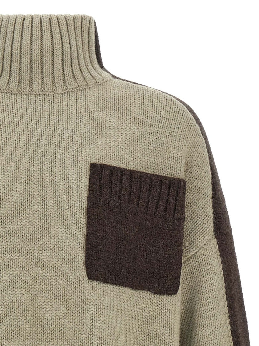 J. W. Anderson 'Two Tone Patch Pocket' Sweater