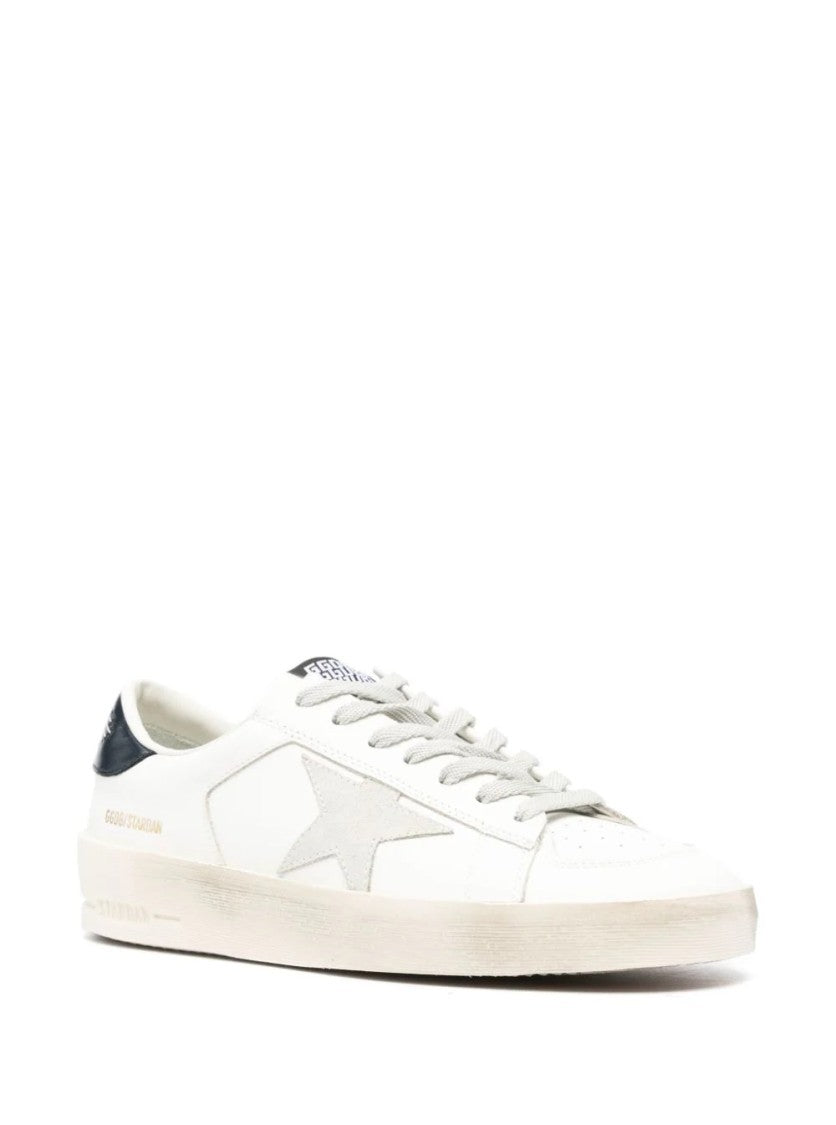 Golden Goose White Leather Sneakers