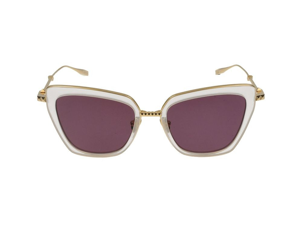 Valentino Sunglasses Valentino Vls-165C-53_V - Daydream Ii Wht - Gld 53/19/142