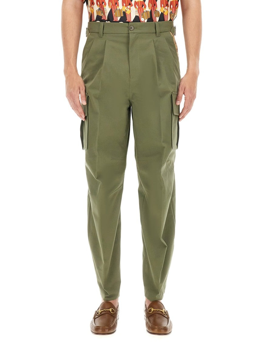 Gucci Classic Cargo Pants With Button And Zipper Closure