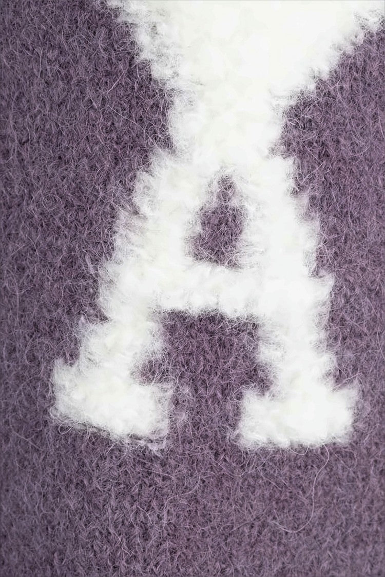 Ami Paris Cropped Turtleneck Sweater With Distinctive Heart Logo