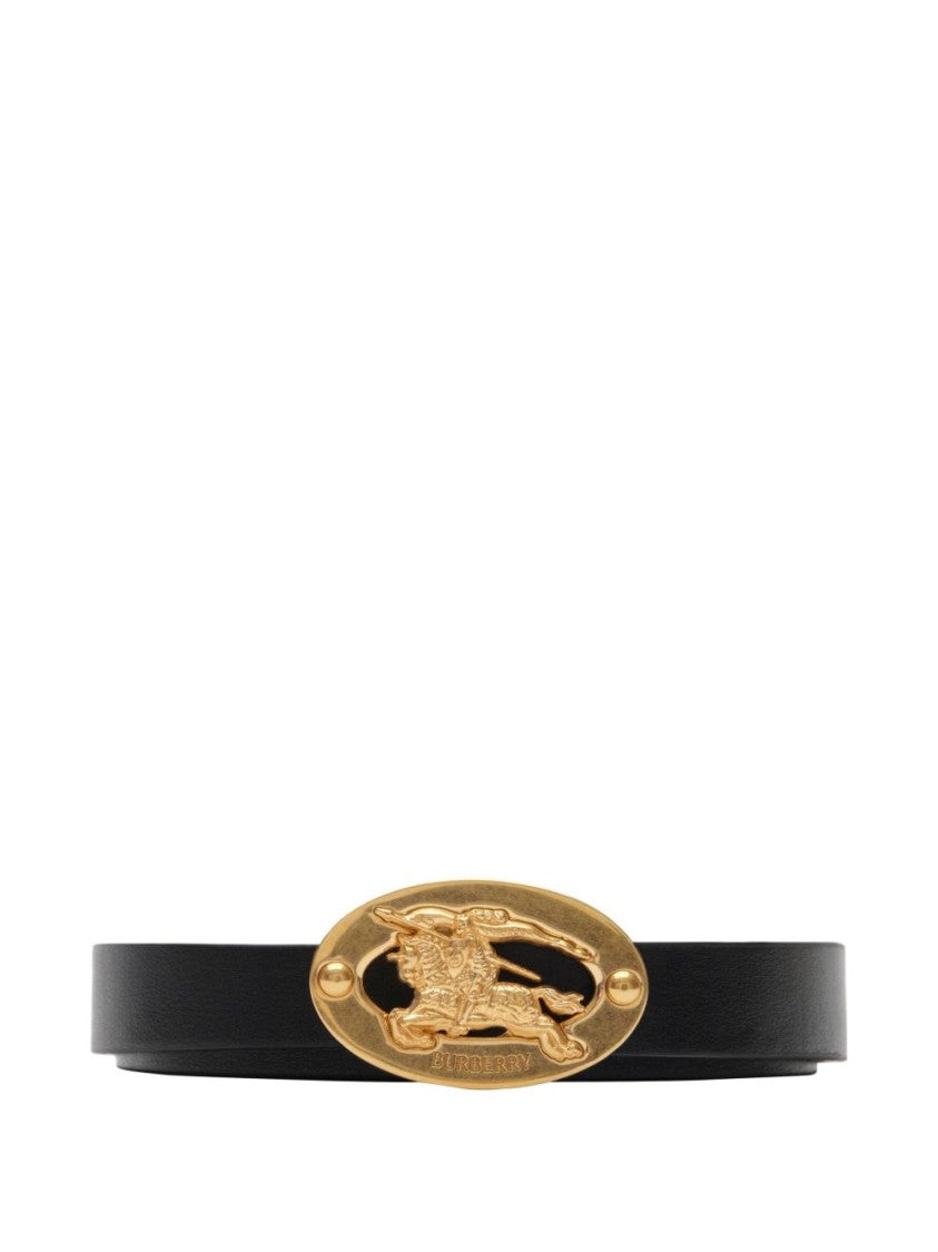 Burberry Thin Reversible Leather Knight Belt