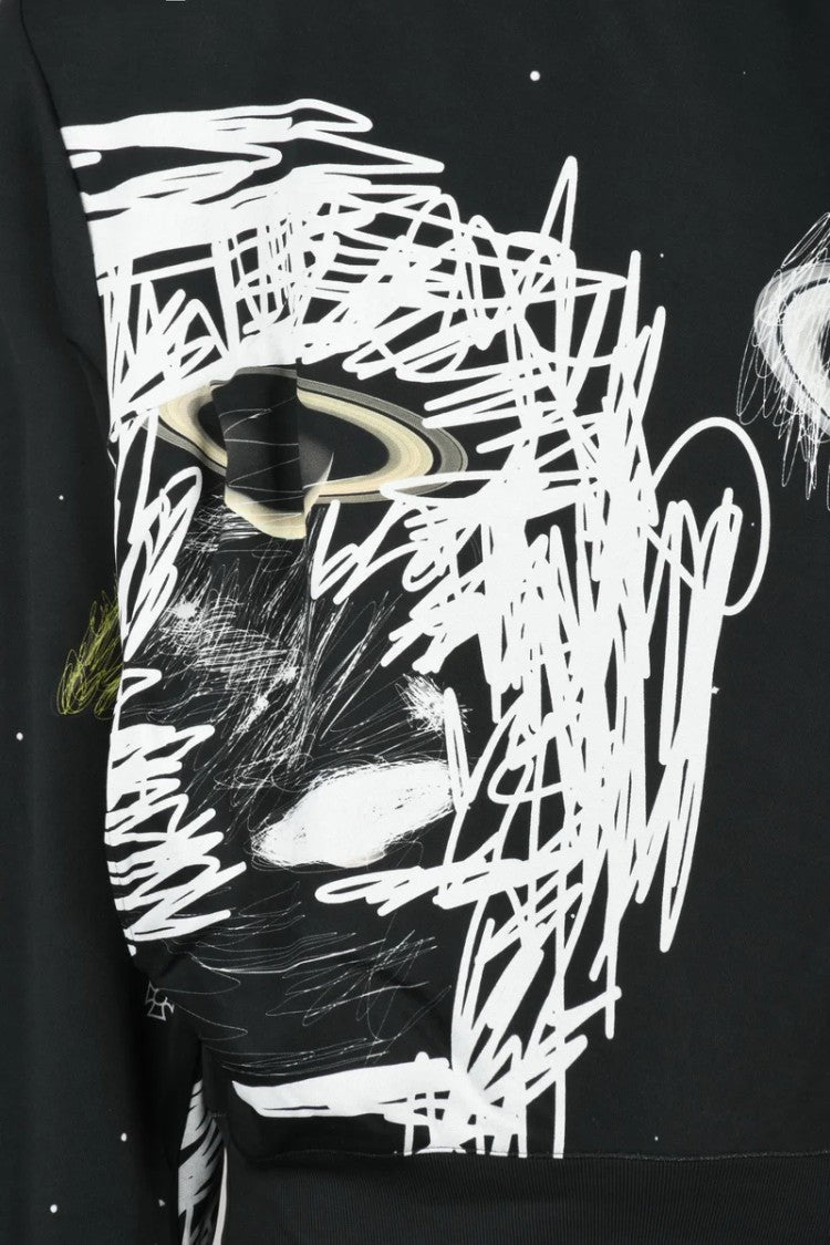 Vivienne Westwood Drunken Sweatshirt Cotton Polyamide - Black