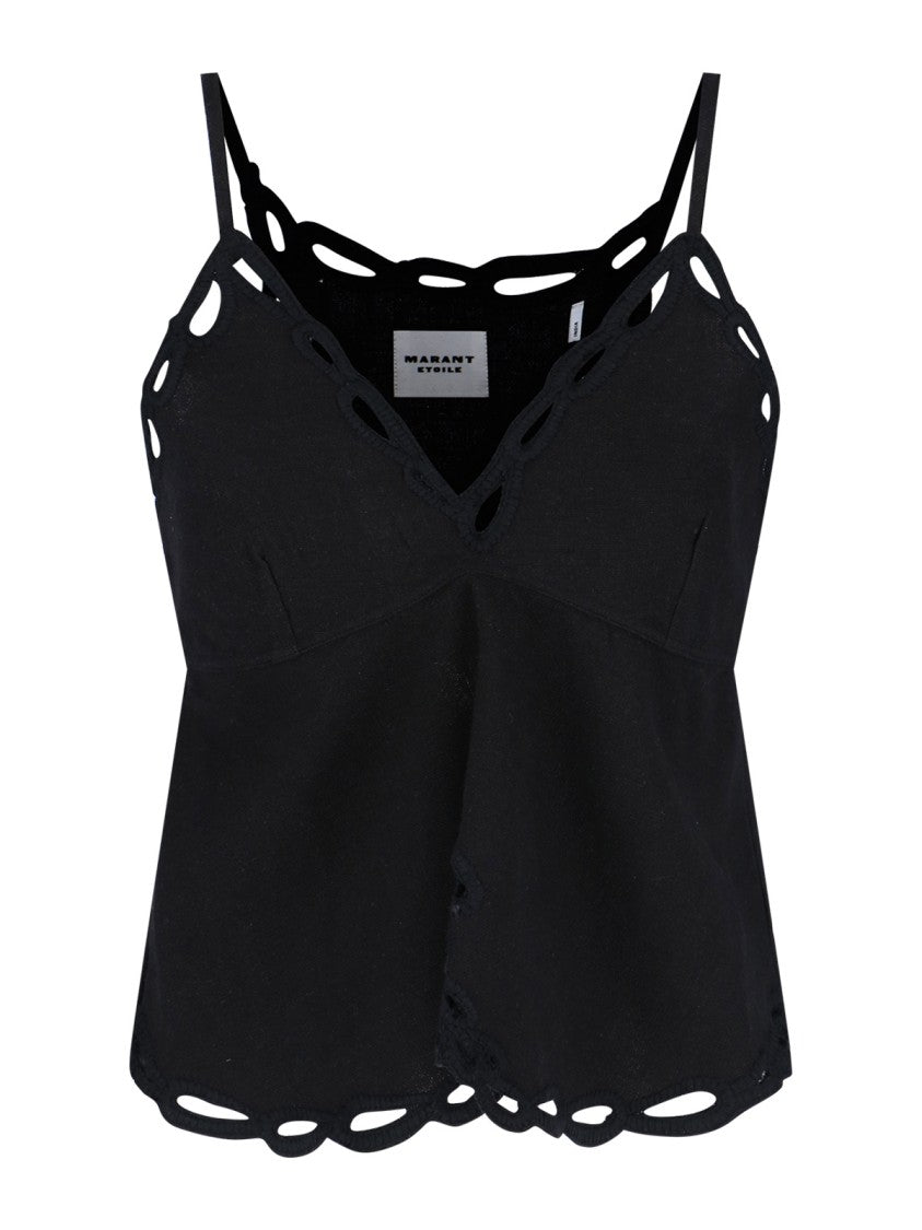 Isabel Marant Étoile "Tomeki" Tank Top – Black