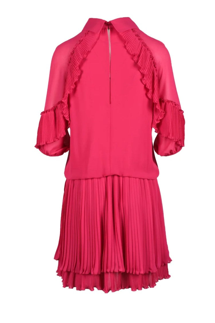 Gil Santucci Fuchsia Polyester Dress