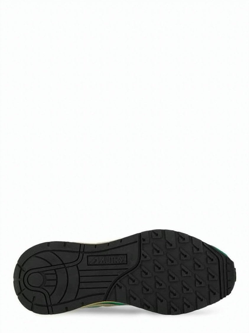 Autry Low-Top Suede And Nylon Sneakers With Textured Sole