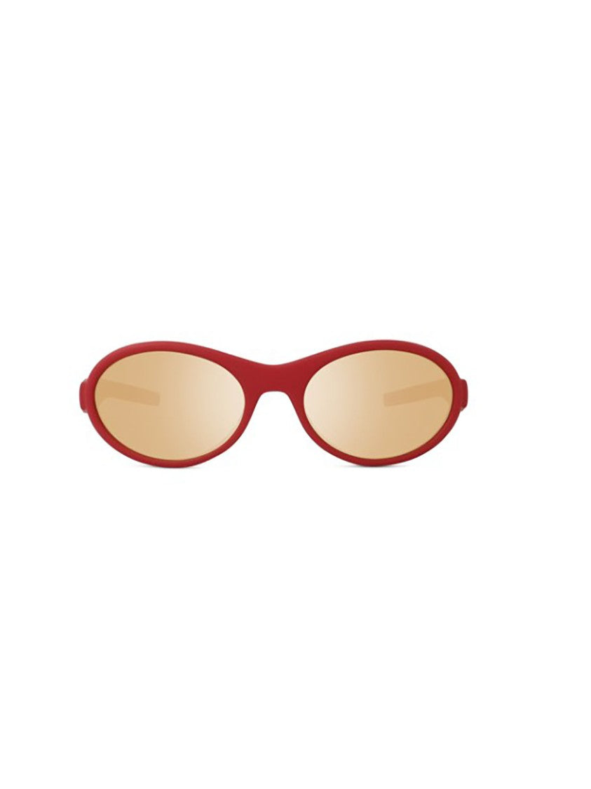 Givenchy Red Gv40065i Elongated Oval Sunglasses