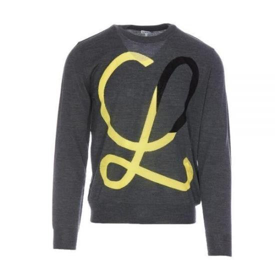 Loewe Bold Graphic Design Wool Sweater By Loewe
