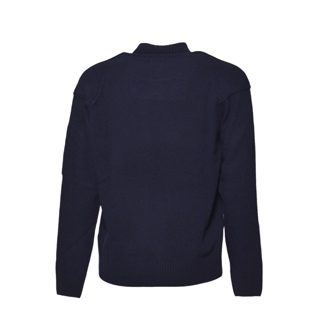 C.P. Company Deep Navy Blue Sweater With High Ribbed Turtleneck