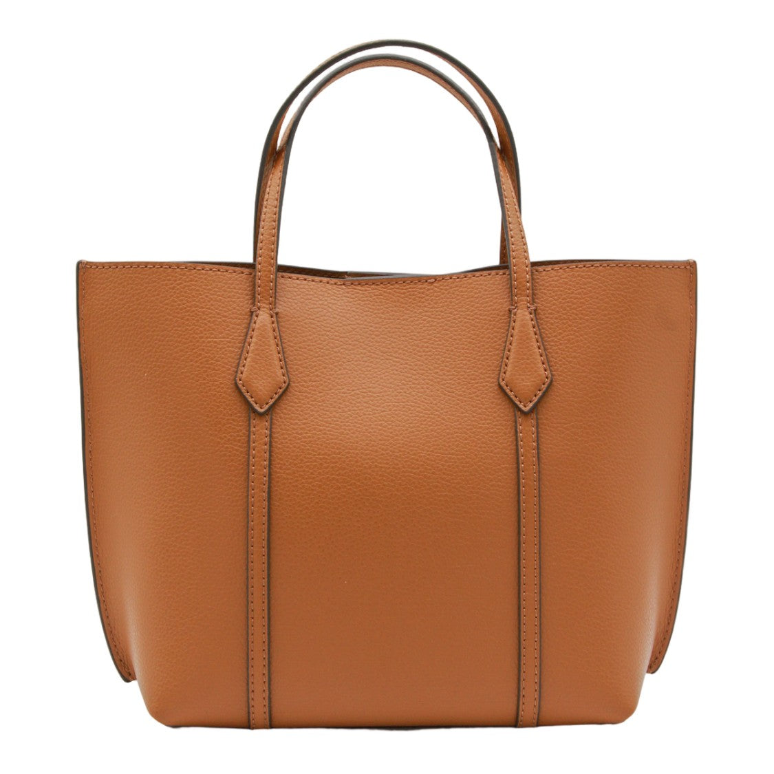 Tory Burch Structured Brown Tote Bag