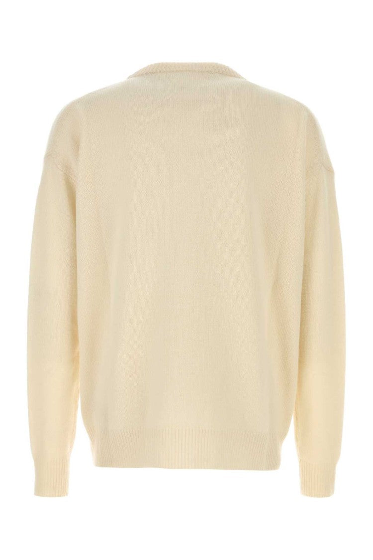 Jil Sander Ivory Cashmere Sweater