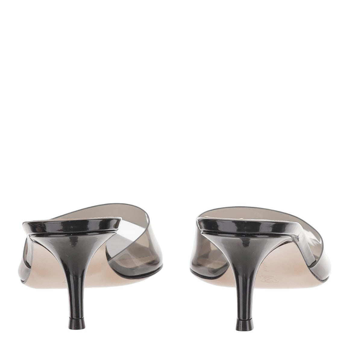 Gianvito Rossi Open-Toe Sandals With Transparent Strap And Pointed Design
