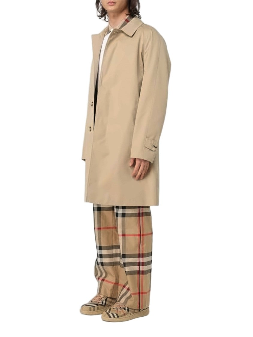 Burberry Mid-Length Cotton Heritage Cut Burberry Coat