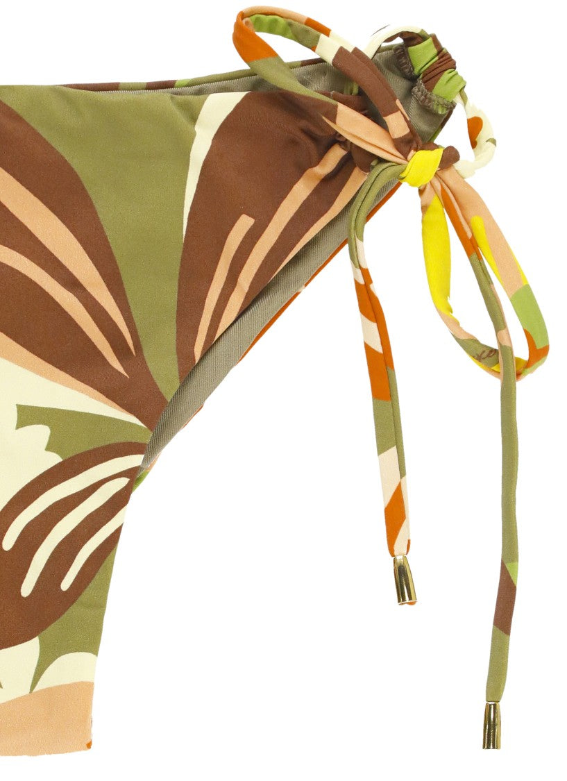 Miss Bikini Green Triangle Top Bikini