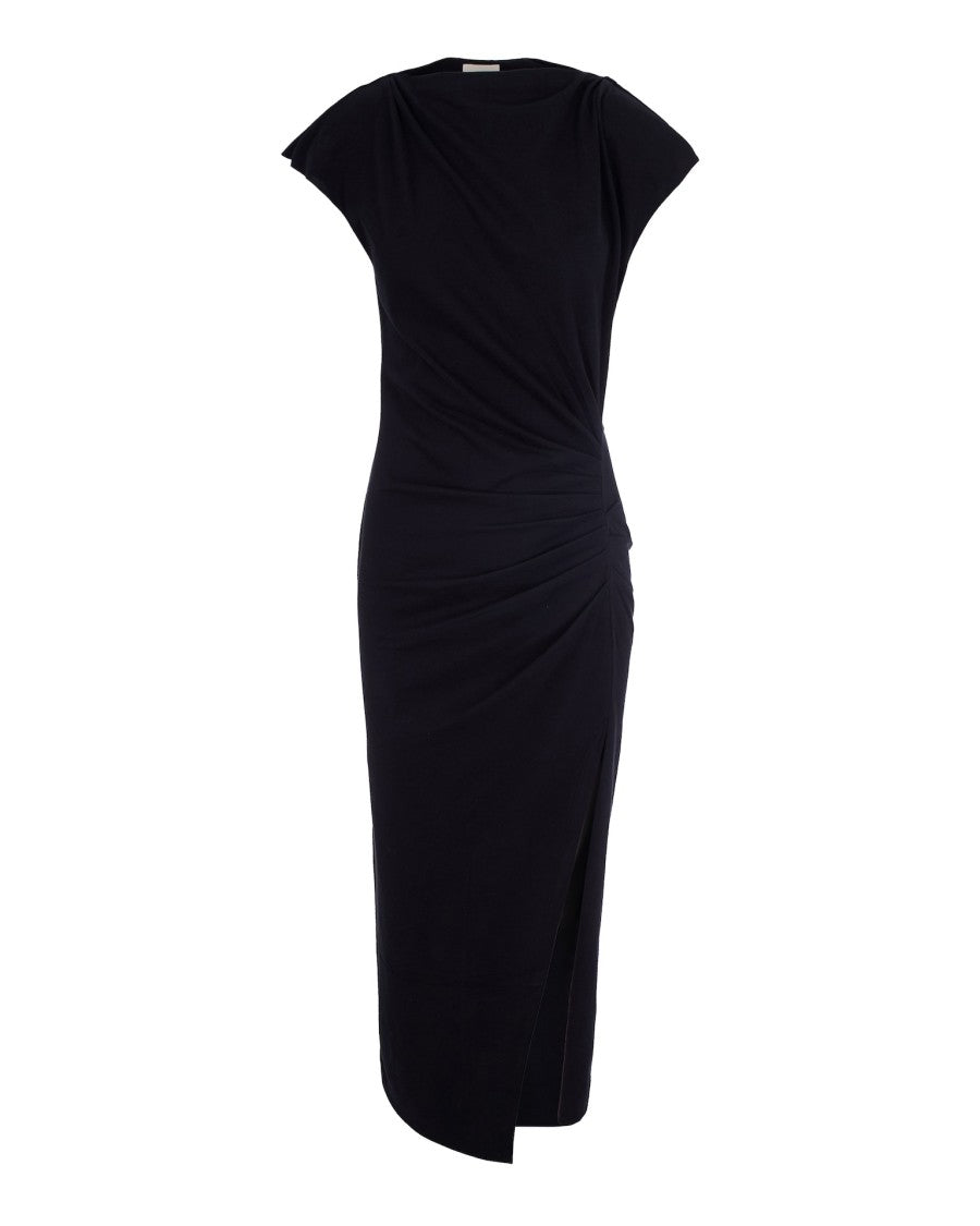 Isabel Marant Boat-Neck Jersey Long Dress