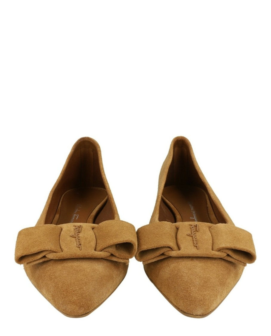 Ferragamo Viva Bow Flats