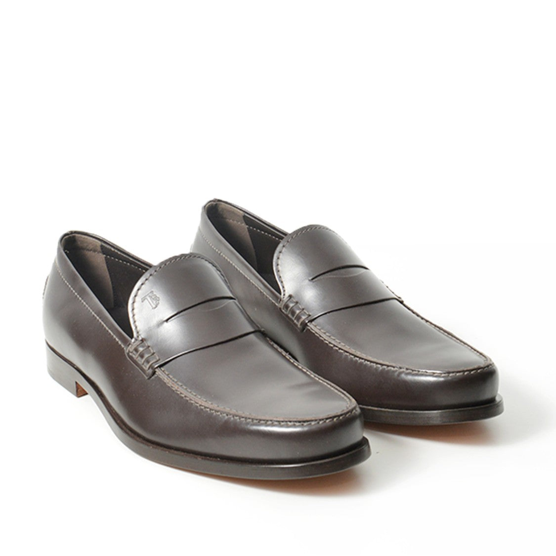 Tod's Brown Leather Moccasin