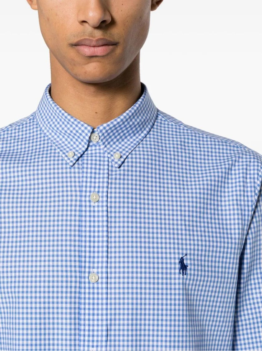 Polo Ralph Lauren Slim Fit Checked Stretch Poplin Shirt