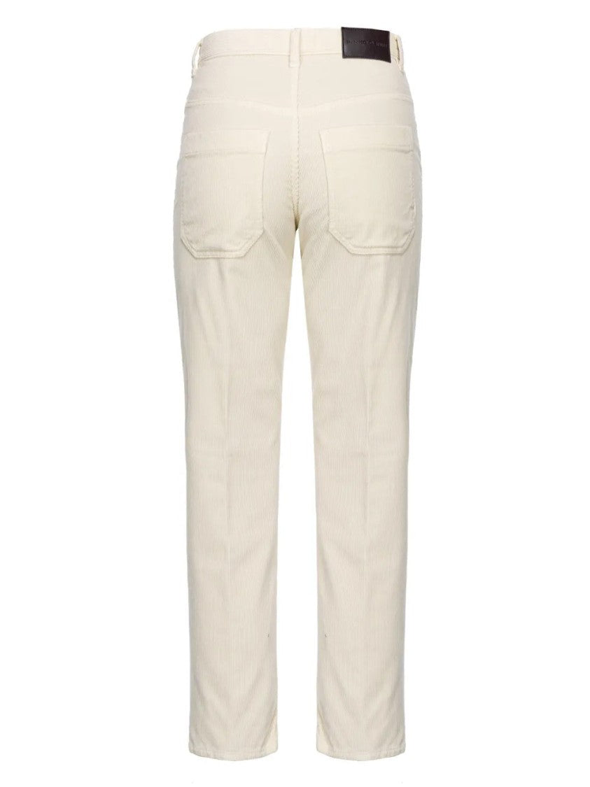 Pinko Straight-Leg Corduroy Trousers