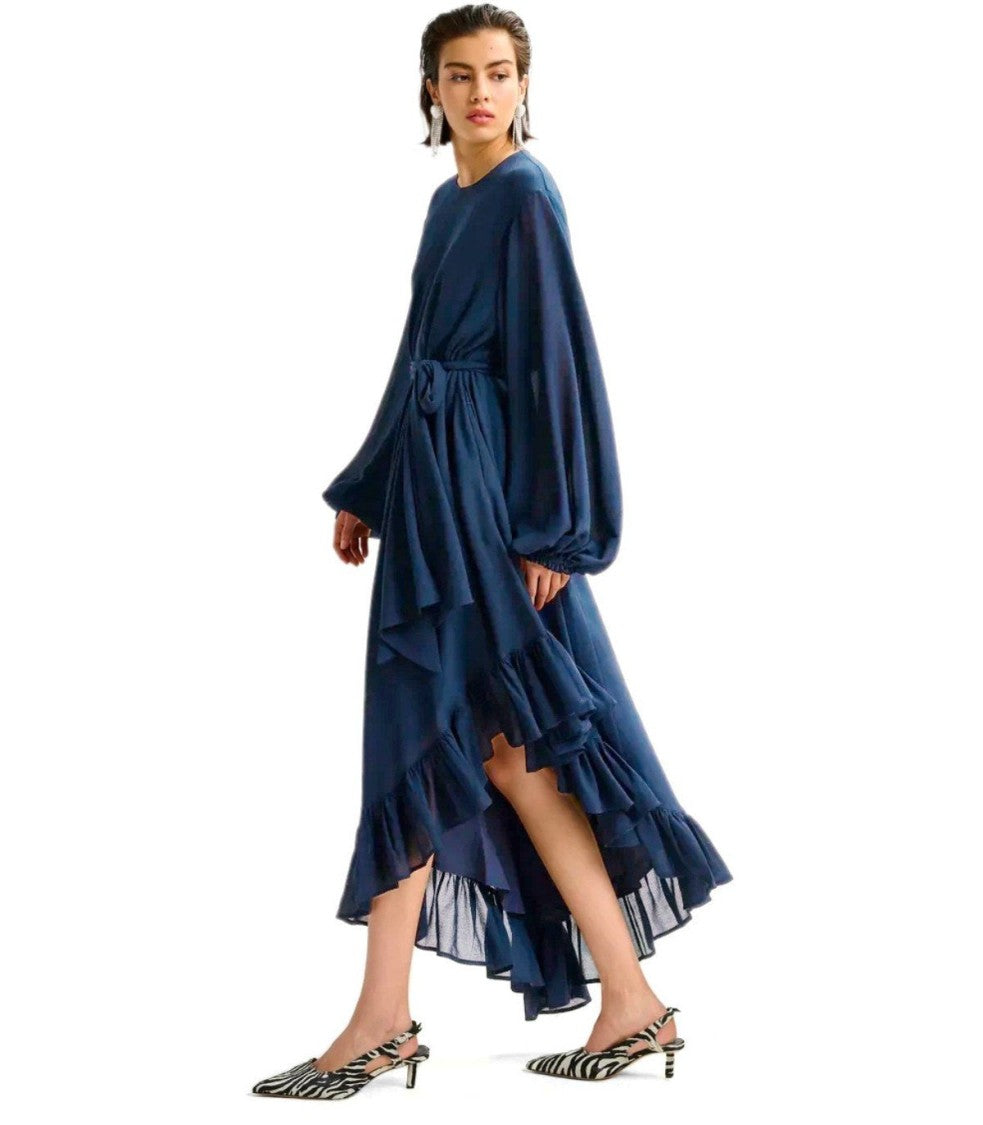 Essentiel Antwerp Iflower Navy Blue Dress